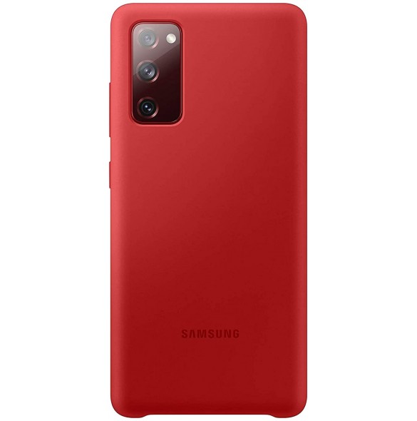 Samsung Silikon Skal till Samsung Galaxy S20 FE - Röd EF-PG780TRE