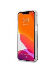 Guess GUHCP13XLG4GSI iPhone 13 Pro Max hårdfodral 4G Big Liquid Glitter - Silver