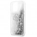 Guess GUHCP13XLG4GSI iPhone 13 Pro Max hårdfodral 4G Big Liquid Glitter - Silver