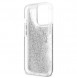 Guess GUHCP13XLG4GSI iPhone 13 Pro Max hårdfodral 4G Big Liquid Glitter - Silver