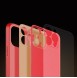 Rött och väldigt stilrent skal till iPhone 13 Pro.