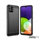 Svart och väldigt stilrent skal Samsung Galaxy A03S.