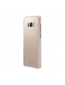 Samsung EF-QG955CPE Clear Cover Till G955 Galaxy S8 Plus (EU Blister)- Pink