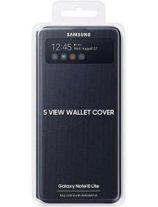 Samsung S-View Skal till Samsung Galaxy Note 10 Lite - Svart EF-EN770PBE