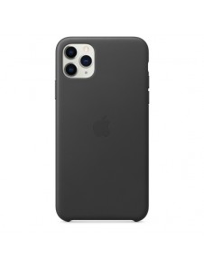 Apple MX0E2ZM/A Läderskal till iPhone 11 Pro Max - Svart