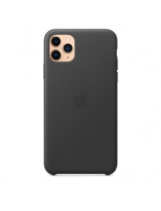 Apple MX0E2ZM/A Läderskal till iPhone 11 Pro Max - Svart