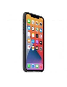Apple MX0E2ZM/A Läderskal till iPhone 11 Pro Max - Svart
