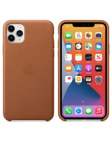 Apple MX0D2ZM/A Läderskal till iPhone 11 Pro Max - Brun
