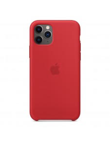 Apple MWYH2ZM/A Silikon Skal till iPhone 11 Pro - Röd