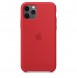 Apple MWYH2ZM/A Silikon Skal till iPhone 11 Pro - Röd