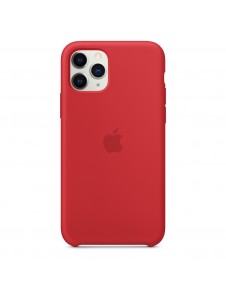Apple MWYH2ZM/A Silikon Skal till iPhone 11 Pro - Röd