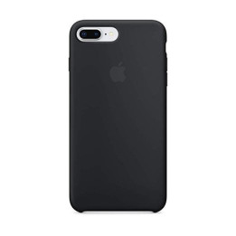 Apple MQGW2ZM/A till iPhone 7 Plus, iPhone 8 Plus Silicone Case  - Svart