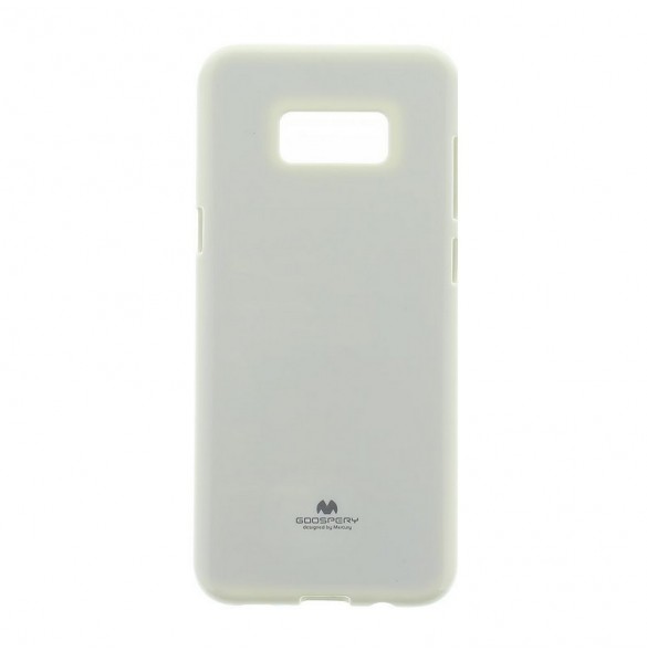 Mercury Jelly Case Till Samsung G955 Galaxy S8 Plus - Vit