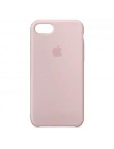 Apple MQGQ2ZM/A Silicone Case till iPhone 7, iPhone 8 - Pink Sand