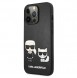 Karl Lagerfeld KLHCP13LPCUSKCBK iPhone 13 Pro PU-läderväska - Svart