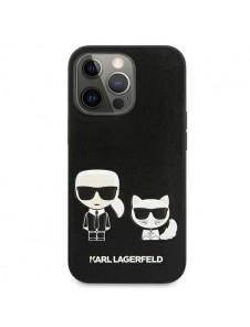 Karl Lagerfeld KLHCP13LPCUSKCBK iPhone 13 Pro PU-läderväska - Svart