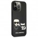 Karl Lagerfeld KLHCP13LPCUSKCBK iPhone 13 Pro PU-läderväska - Svart