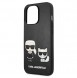 Karl Lagerfeld KLHCP13LPCUSKCBK iPhone 13 Pro PU-läderväska - Svart