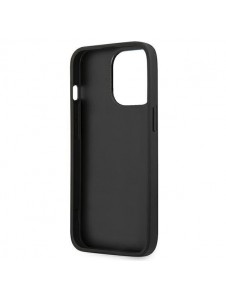 Karl Lagerfeld KLHCP13LPCUSKCBK iPhone 13 Pro PU-läderväska - Svart