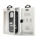 Karl Lagerfeld KLHCP13LPCUSKCBK iPhone 13 Pro PU-läderväska - Svart