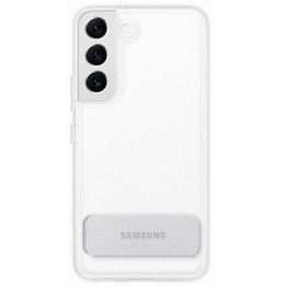Genomskinligt och väldigt stilrent skal Samsung Galaxy S22.