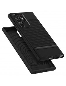 Mattsvart och väldigt stilrent skal till Samsung Galaxy S22 Ultra.