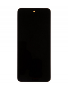 LCD-skärm + pekenhet + främre skal till Xiaomi Redmi 10 - Missfärgning (Service Pack)