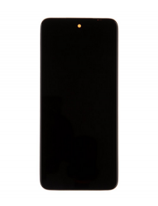 LCD-skärm + pekenhet + främre skal till Xiaomi Redmi 10 - Missfärgning (Service Pack)