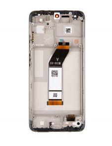 LCD-skärm + pekenhet + främre skal till Xiaomi Redmi 10 - Missfärgning (Service Pack)