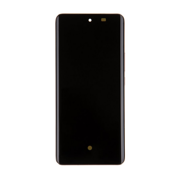 Huawei Honor 50 LCD-skärm + pekenhet + främre skal - Frostkristall (Servicepaket)
