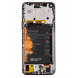 Huawei Honor 50 Lite LCD-skärm + Touch Unit + Front Cover - Svart (Service Pack)