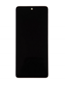 LCD-skärm + pekenhet + främre skal till Xiaomi Redmi Note 10 Pro - Avfärgad