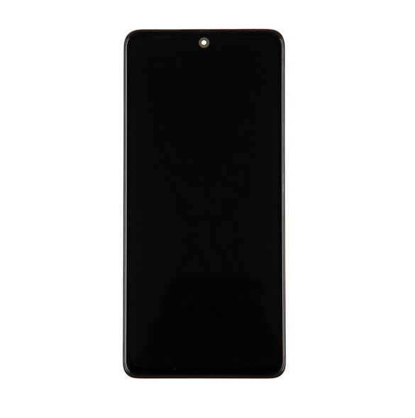 LCD-skärm + pekenhet + främre skal till Xiaomi Redmi Note 10 Pro - Avfärgad