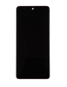LCD-skärm + pekenhet + främre skal till Xiaomi Redmi Note 10 Pro - Avfärgad