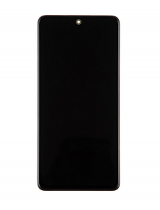 LCD-skärm + pekenhet + främre skal till Xiaomi Redmi Note 10 Pro - Glaciärblå