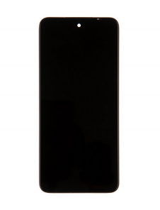 LCD-skärm + pekenhet + främre skal till Xiaomi Redmi Note 10 5G - Krom silver