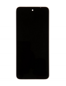 LCD-skärm + pekenhet + främre skal till Xiaomi Redmi Note 10 5G - Krom silver