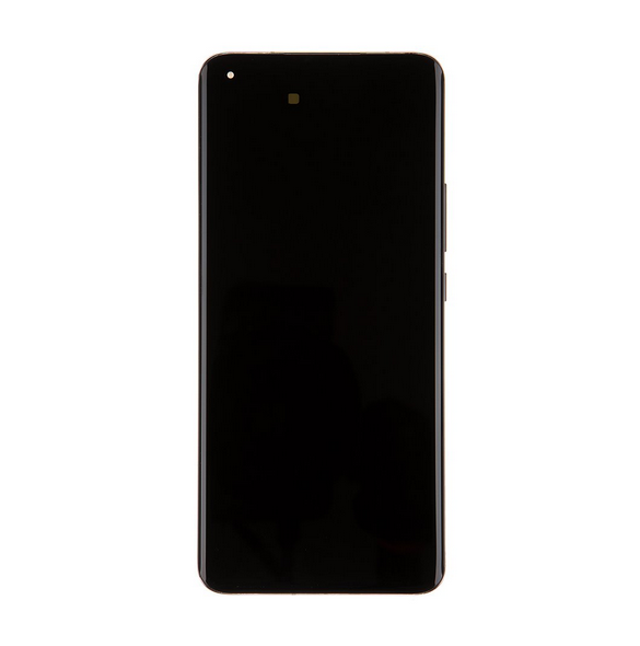 LCD-skärm + pekenhet + främre skal till Xiaomi Mi 11 Ultra - Keramisk svart