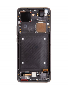 LCD-skärm + pekenhet + främre skal till Xiaomi Mi 11 Ultra - Keramisk svart