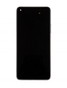 LCD-skärm + pekenhet + främre skal till Xiaomi Mi 11 Ultra - Boba svart