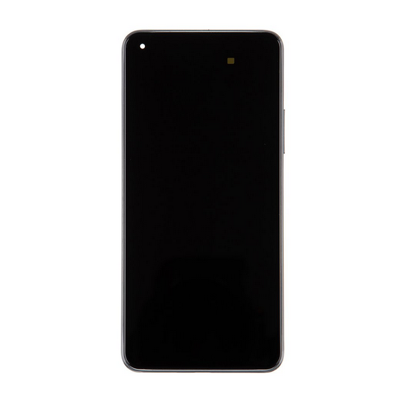 LCD-skärm + pekenhet + främre skal till Xiaomi Mi 11 Ultra - Boba svart