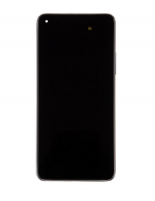 LCD-skärm + pekenhet + främre skal till Xiaomi Mi 11 Lite 5G -Tryffelsvart