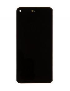 LCD-skärm + pekenhet + främre skal till Google Pixel 5 - Svart