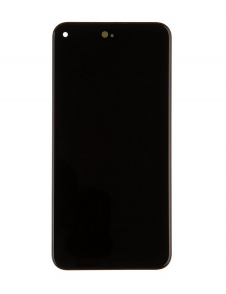 LCD-skärm + pekenhet + främre skal till Google Pixel 5 - Svart