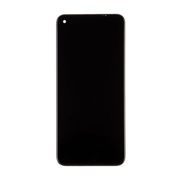 LCD Display + Touch Unit + Front Cover till OnePlus Nord N100 - Midnattsfrost