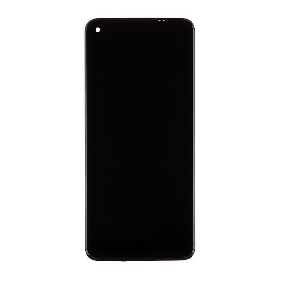 LCD-skärm + pekenhet + främre skal till OnePlus N10 5G - Midnatt is