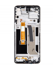 LCD-skärm + pekenhet + främre skal till OnePlus N10 5G - Midnatt is