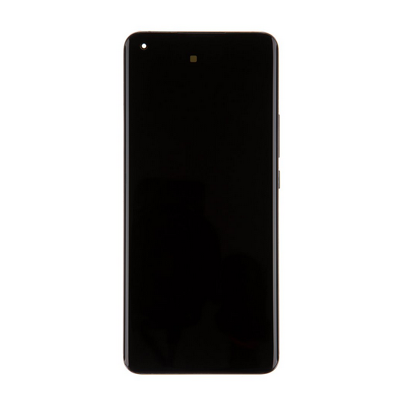LCD-skärm + pekenhet + främre skal till Xiaomi Mi 11- Svart