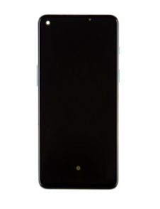 LCD-skärm + pekenhet + främre skal till OnePlus Nord 2 - Grön