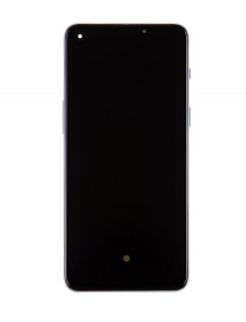 LCD-skärm + pekenhet + främre skal till OnePlus Nord 2 - Grå